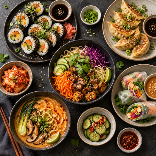 Veganer asiatischer Kochkurs: Asien neu entdeckt