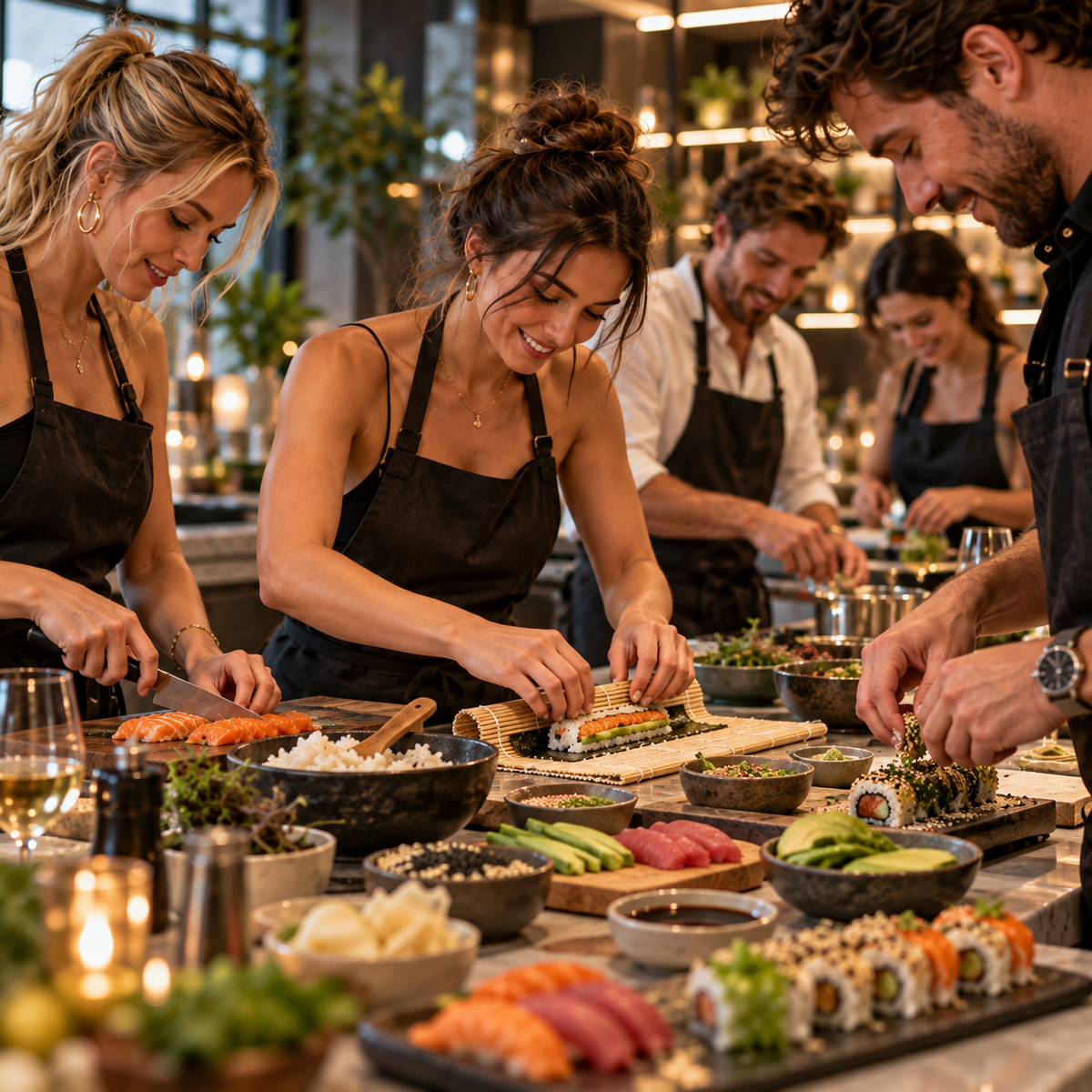 Gemeinsamer Kochkurs bei CHEF*IN in Hannover